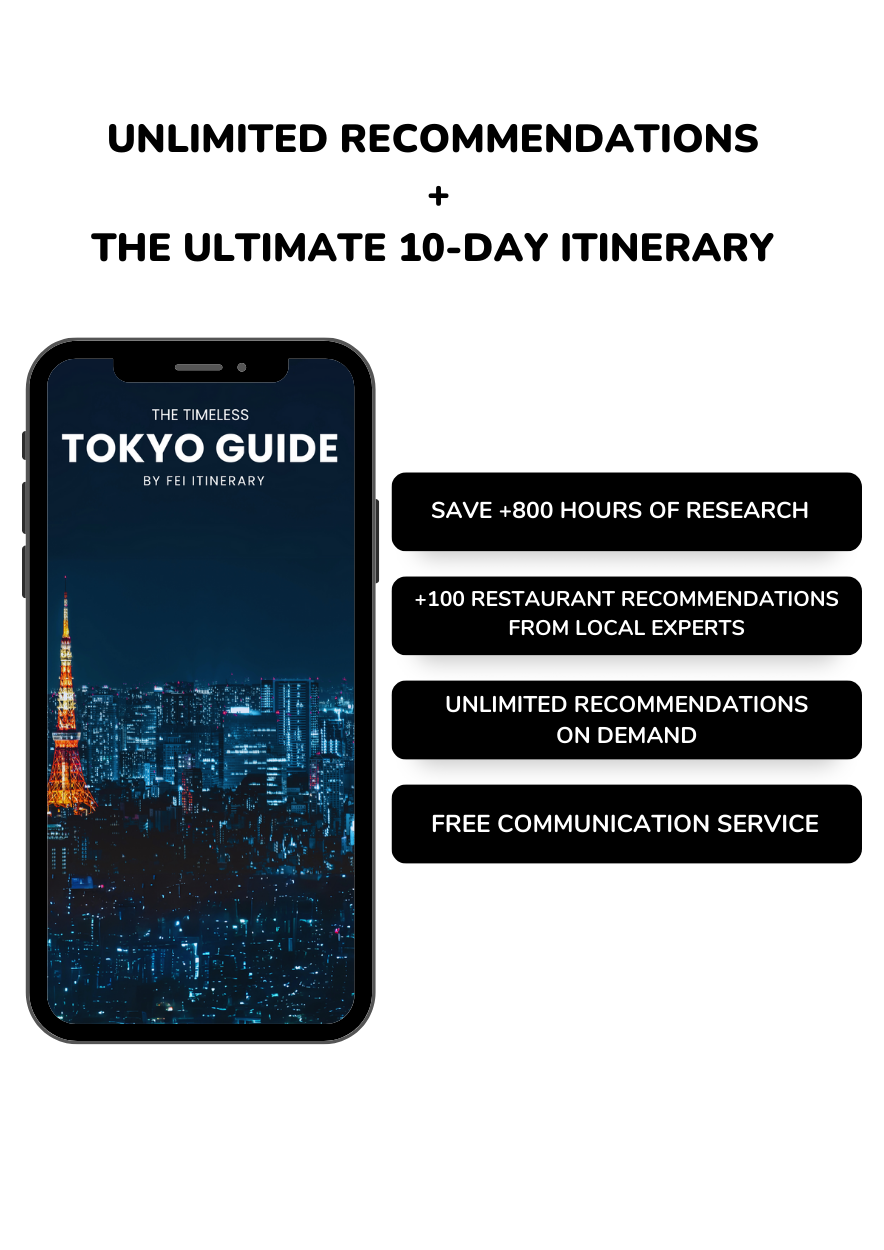 The Timeless Tokyo Guide: Unlimited recommendations + a tailored 10-day itinerary